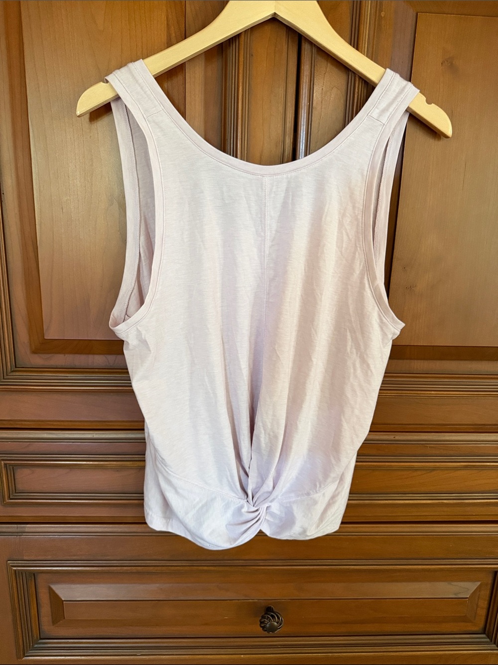 Athleta Light Pink Twist-Back Tank